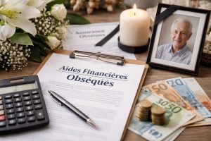 Documents administratifs et éléments financiers liés aux aides pour le financement des obsèques