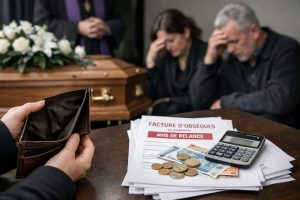Famille en difficulté financière face aux frais d’obsèques lors d’un enterrement