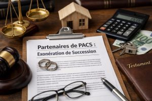 Partenaire de PACS, fiscalité de la succession et exonération des droits de succession en France
